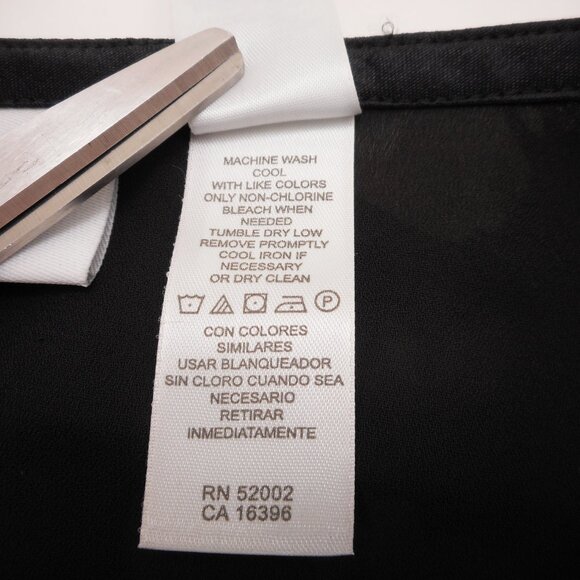 NEW Lane Bryant Women's size 14/16 Pull-on Pants Black Satin Trim Drawstring NWT - Picture 11 of 11